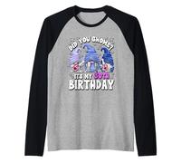 GNOME Graphic For Women Did You GNOME Its My 30th Birthday Camiseta Manga Raglan
