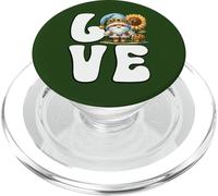 GNOME Love Summer For GNOME Lovers with Yellow Sunflower PopSockets PopGrip para MagSafe