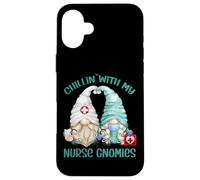 GNOME Nurse Design For Women - Chillin with My Nurse Gnomies Carcasa para iPhone 16 Plus