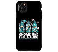 GNOME One Fight Alone Trigémino Neuralgia Concientización Gnomo Carcasa para iPhone 11 Pro MAX