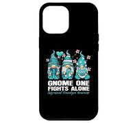 GNOME One Fight Alone Trigémino Neuralgia Concientización Gnomo Carcasa para iPhone 12 Pro MAX