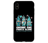 GNOME One Fight Alone Trigémino Neuralgia Concientización Gnomo Carcasa para iPhone XS MAX