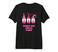 GNOME-One Lucha Solo Concientización sobre el cáncer de Mama Camiseta Premium