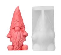 Gnome Resin Mold | Silicone Candle Resin Casting Mold, Durble Reusable DIY Crafting Molds for Christmas Decorations, Thanksgiving Ornaments, Handmade Holiday Figurines, craetive Home Decoration Access