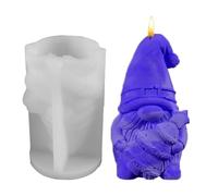 Gnome Resin Mold | Silicone Candle Resin Casting Mold, Durble Reusable DIY Crafting Molds for Christmas Decorations, Thanksgiving Ornaments, Handmade Holiday Figurines, craetive Home Decoration Access