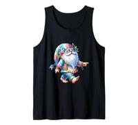 GNOME Themed Graphic For Women Summer Lovers and Hippie Mom Camiseta sin Mangas