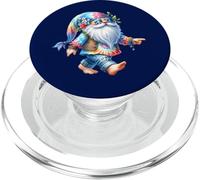 GNOME Themed Graphic For Women Summer Lovers and Hippie Mom PopSockets PopGrip para MagSafe
