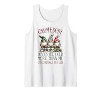 Gnomebody Loves Winter More Than Me GNOME Camiseta sin Mangas