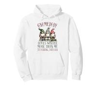 Gnomebody Loves Winter More Than Me GNOME Sudadera con Capucha