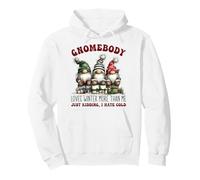 Gnomebody Loves Winter More Than Me GNOME Sudadera con Capucha