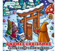 Gnomes Christmas Coloring Book: Adorable Holiday Characters, Festive Scenes, and Seasonal Fun