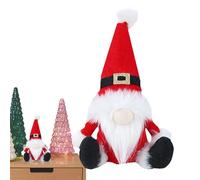 Gnomes Christmas Decor | Stuffed GNOME Decor Old Men Doll Decor, Swedish Tomte Dwarf Figurines for Holiday Festival Party