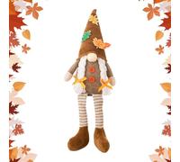 Gnomes - Peluche de peluche para Halloween, decorativos con patas colgantes para decoración de peluche de enanos de otoño, para casa, mesa, hogar, Acción de Gracias, Navidad, vacaciones, café,