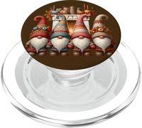 Gnomes Thanksgiving Graphic For Women Men Kids Cute Fall PopSockets PopGrip para MagSafe
