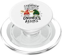 Gnomies Holiday Wishes Gnomies Kisses Navidad Navidad PopSockets PopGrip para MagSafe