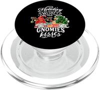 Gnomies Holiday Wishes Gnomies Kisses Navidad Navidad PopSockets PopGrip para MagSafe