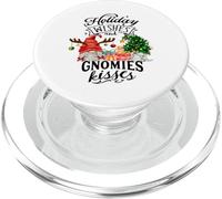Gnomies Holiday Wishes Gnomies Kisses Navidad Navidad PopSockets PopGrip para MagSafe