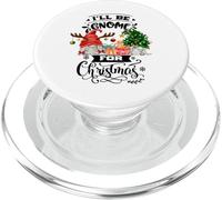 Gnomies I'll Be Gnome For Christmas Christmas Gnomo de Navidad PopSockets PopGrip para MagSafe