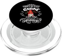 Gnomies There Is No Place Like Gnomo Navidad Gnomo PopSockets PopGrip para MagSafe