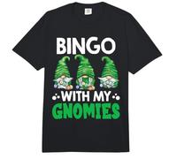 Gnomo de Bingo con mis gnomos para Mujeres y Hombres Comfort Colors Adult Heavyweight T-Shirt