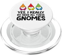 Gnomo de jardín Sí, Realmente Necesito Todos Estos gnomos PopSockets PopGrip para MagSafe