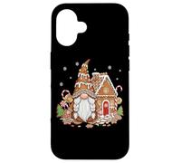 Gnomo de Pan de Jengibre con Candy House Magic Carcasa para iPhone 16