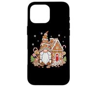 Gnomo de Pan de Jengibre con Candy House Magic Carcasa para iPhone 16 Pro MAX