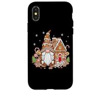 Gnomo de Pan de Jengibre con Candy House Magic Carcasa para iPhone X/XS