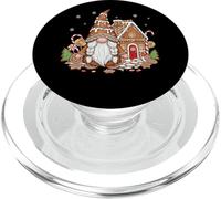 Gnomo de Pan de Jengibre con Candy House Magic PopSockets PopGrip para MagSafe