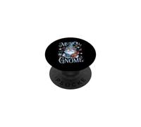 Gnomo Musical navideño mágico Divertido PopSockets PopGrip Adhesivo