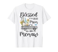 Gnomos bendecidos para ser llamados mamá y memaw Día de la Madre Camiseta