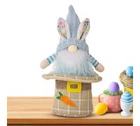 Gnomos de peluche decoración de Pascua, gnomos de primavera | Aprende escandinavos Tomte gnomos | Ornamentos Rudolph acolchados de Tomte escandinavo, decoración del hogar del festival para mesa de