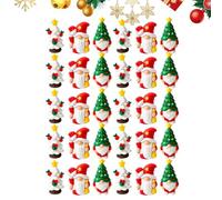 Gnomos Miniatura Lote de 30 Pequeñas Estatuas de Navidad, Regalo para