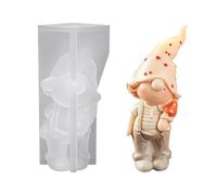 Gnomos Moldes de Velas Artesanales Herramienta Hecha a Mano para Hacer