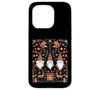 Gnomos Nordic Hygge Arte Popular Escandinavo Navidad Carcasa para iPhone 15 Pro