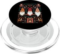 Gnomos nórdico Hygge Arte Popular Navidad escandinava PopSockets PopGrip para MagSafe