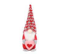 Gnomos para el día de San Valentín, decoraciones de felpa hechas a mano, tomtes escandinavos, decoración para el hogar, elfos de mesa, adornos para el día dulce al aire
