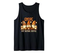 Gnope Not Before Coffee - Amante del café de la mañana Camiseta sin Mangas