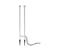 Gnosjö Konstsmide a faroles, aluminio, plata, Integriert