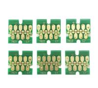 GNOVIATL Chip Estable de Cartucho de Tinta de un Solo Uso Compatible con SureLab D700 SL-D700 T7821-T7826 6 Colores(5 Sets)