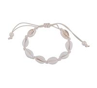 GNring Anklets para las mujeres Shell pie verano playa pulsera tobillo en correa tobillera bohemio accesorios blanco