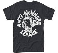 Gns Anti Nowhere League Logo Men's Fashion T-Shirt Black L