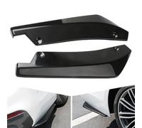 GNTHERF 2 Piezas Difusor de Labios Parachoques Trasero Coche, para Ford Edge 2016-2025 Coche Trasero Alerón de Ángulo Envolvente Accesorios