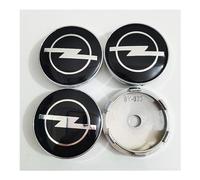 GNTHERF 4 pcs Tapas Centrales Cubos de Automóviles,para Opel Mokka 2012-2023 2024 60mm AntióXido Llanta Rueda Cubre Embellecedor Insignia,A
