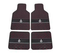 GNTHERF 4 Piezas Alfombrillas de Coche, para Mitsubishi Galant 2007-2017 Mantenga Automóvil Limpio Prueba de Polvo No Deslizará Coche Accesorios,C