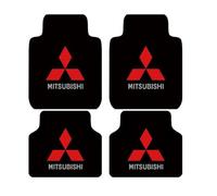 GNTHERF 4 Piezas Alfombrillas de Coche, para Mitsubishi L200 2015-2021 Mantenga Automóvil Limpio Prueba de Polvo No Deslizará Coche Accesorios