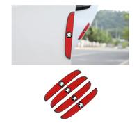GNTHERF 4 Piezas Protectores de Borde de Puerta de Coche,para Peugeot 308 III Active Pack/Allure/Allure Pack/308 GT 2021-2025 Pegatina de Protección Anti-colisión Anti-arañazos Impermeable,C