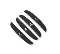 GNTHERF 4 Piezas Protectores de Borde Puerta Coche, para Mitsubishi Carisma Pajero 4 L200 Lancer Pegatina Protección Anti-colisión Anti-arañazos Impermeable,B