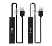 GNURBDILFO 2X Mini Calentador de Acuario de 5W con Carga USB para Calentador de Peceras Pequeñas