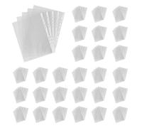 GNURBDILFO 300 fundas perforadas A4 de polipropileno transparente de 0,03 mm